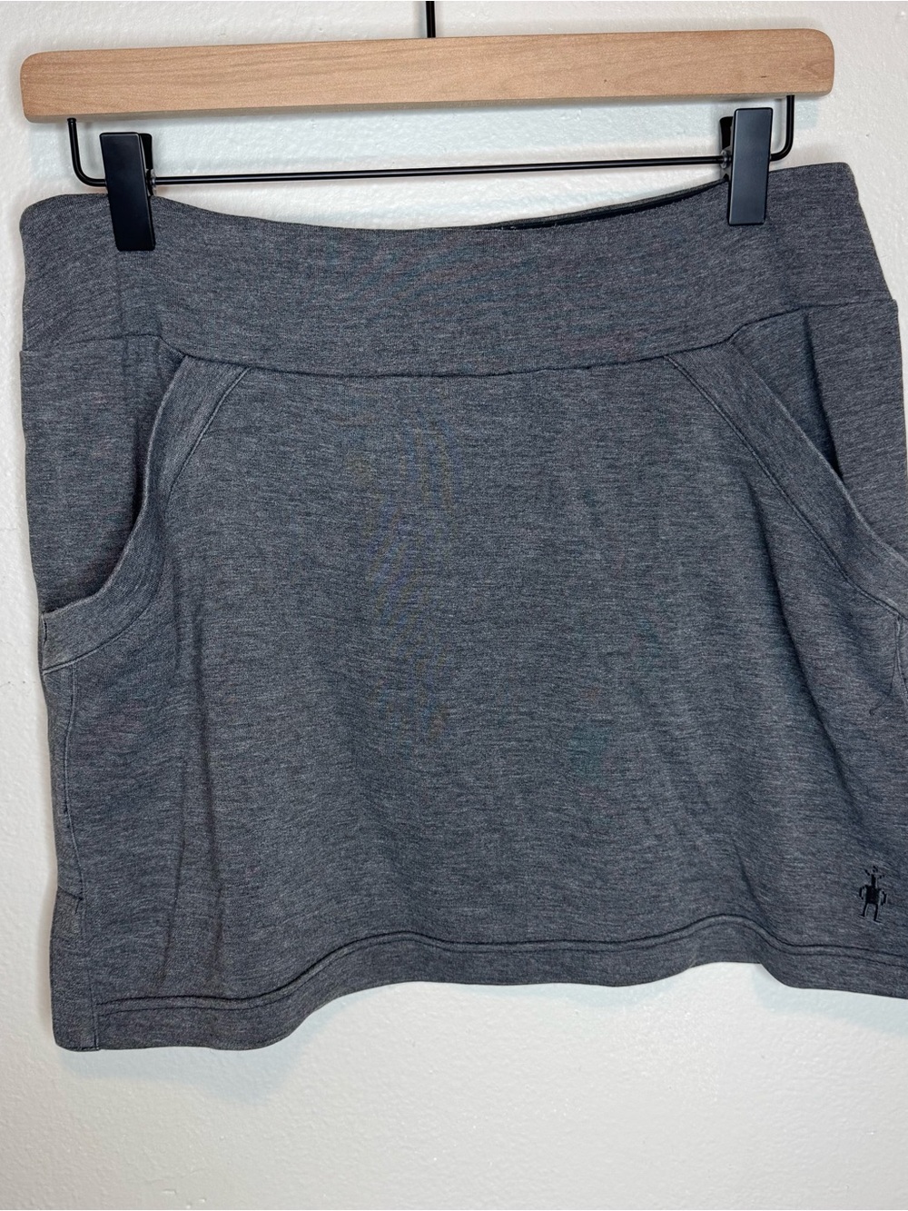 Smartwool Active Reset Skirt Merino Wool Gray - Picture 4 of 11